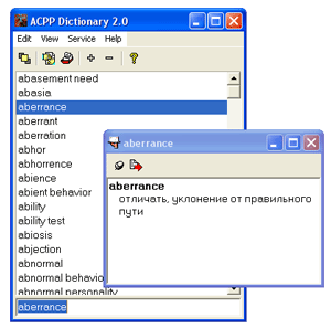 ACPP Dictionary 2.0