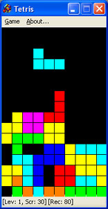 Simple Tetris